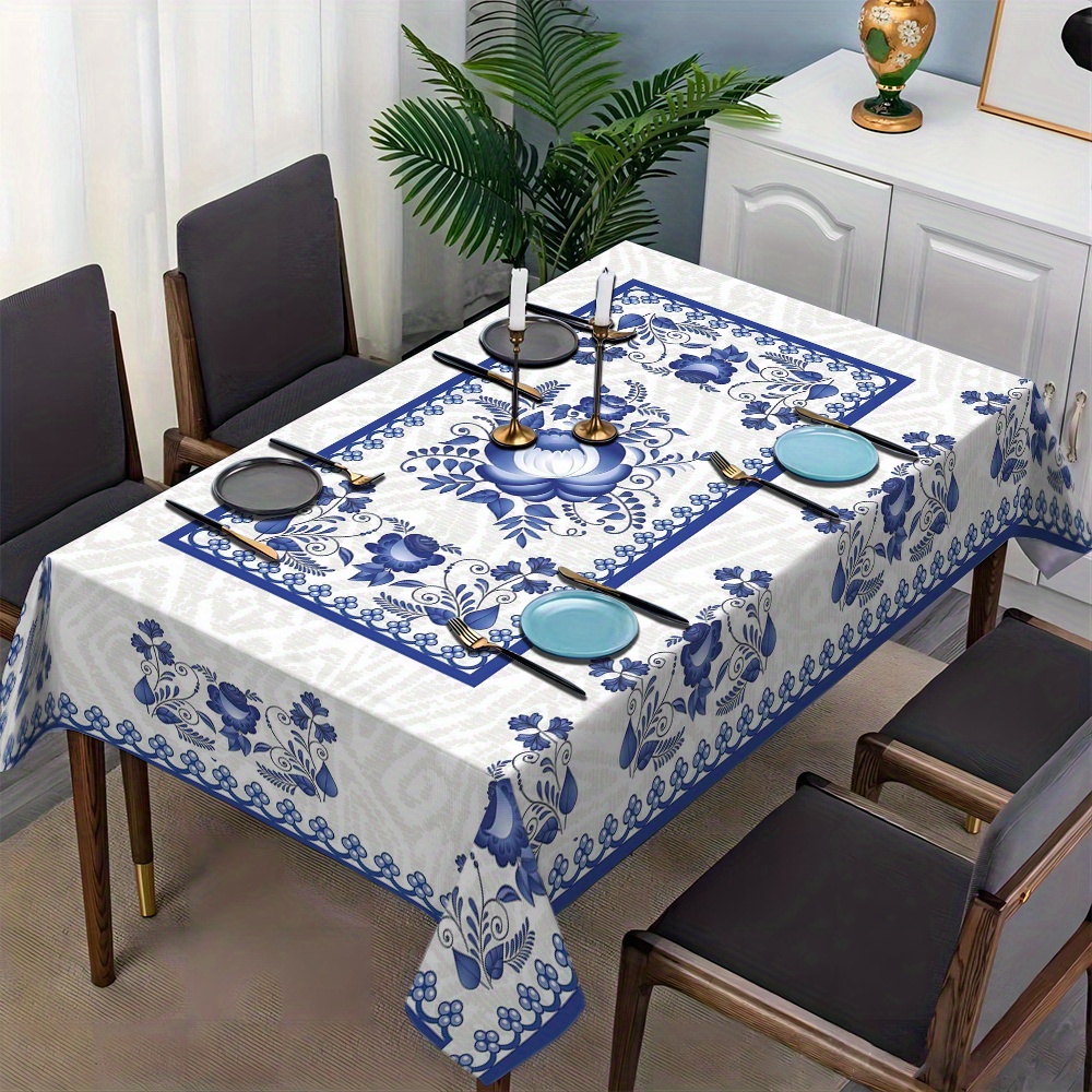 Country Style Square Tableclot - Home Decor Unique 评论和价格