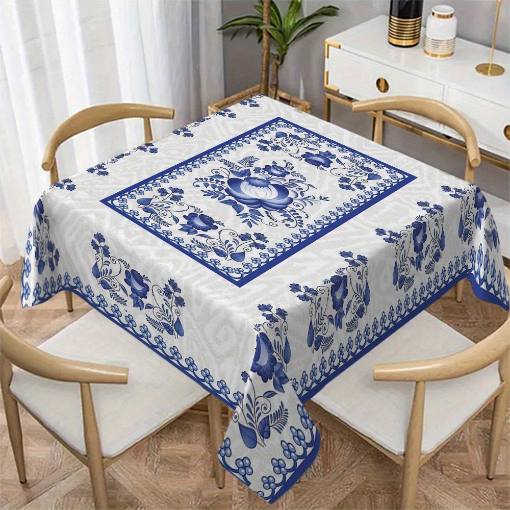 Country Style Square Tableclot - Home Decor Unique 评论和价格