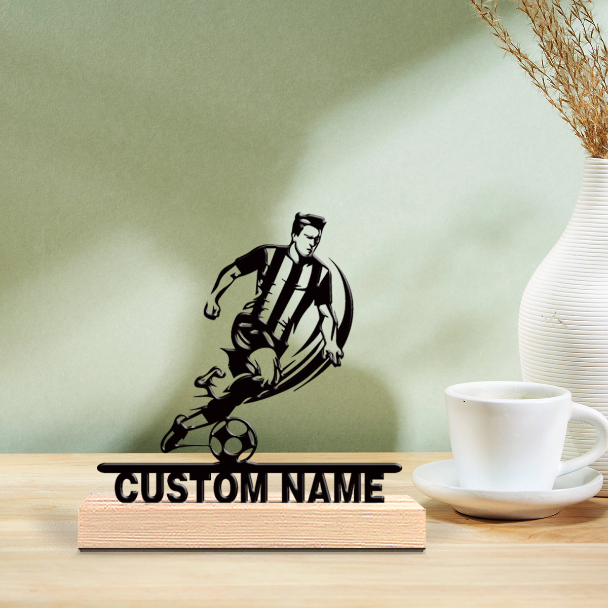 1pc Personalized Custom Footba - Home Decor Unique 评论和价格