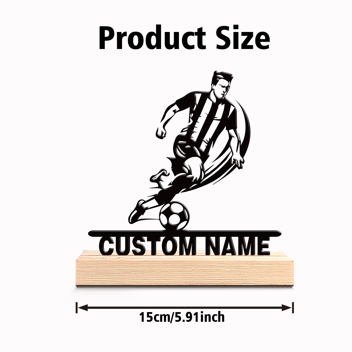 1pc Personalized Custom Footba - Home Decor Unique 评论和价格