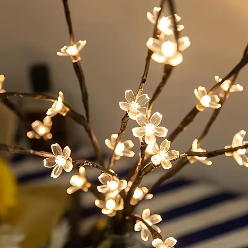 1/2PC 20LED Cherry Blossom Tre - Home Decor Unique 评论和价格