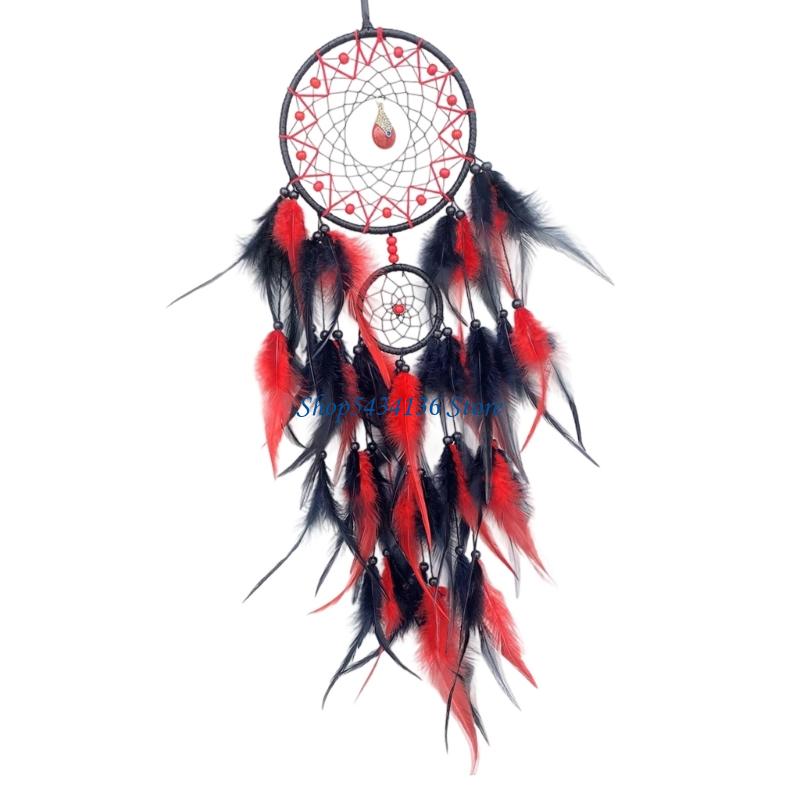 H7ED Dream Catcher Handmade Fe - Boho Wind Chimes 评论和价格