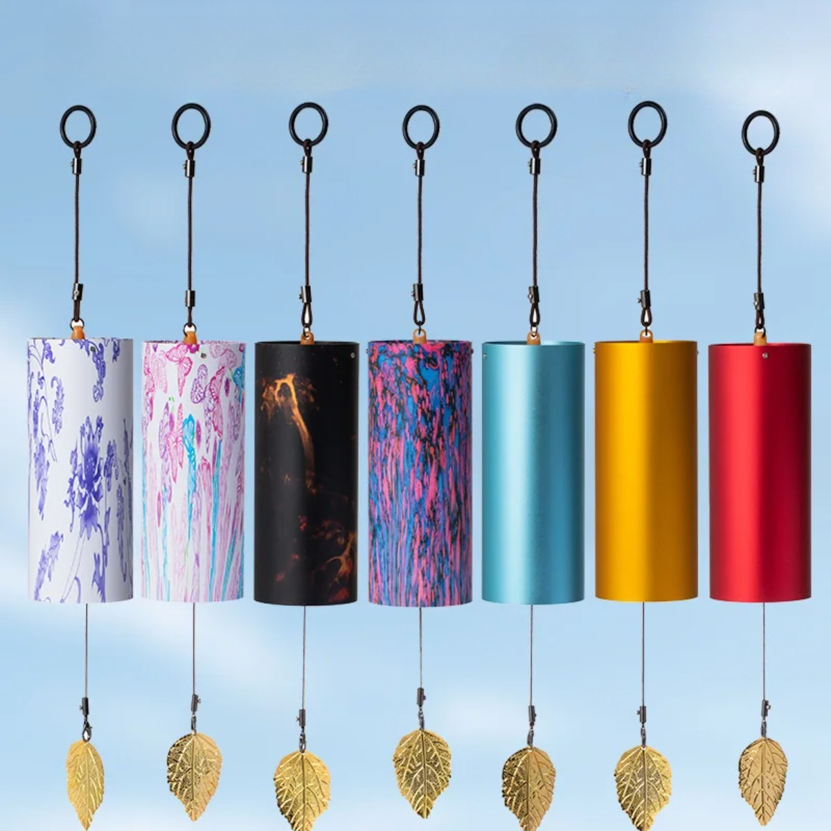 Zen Wind Chime Bamboo Koshi St - Home Decor Zen Style 评论和价格