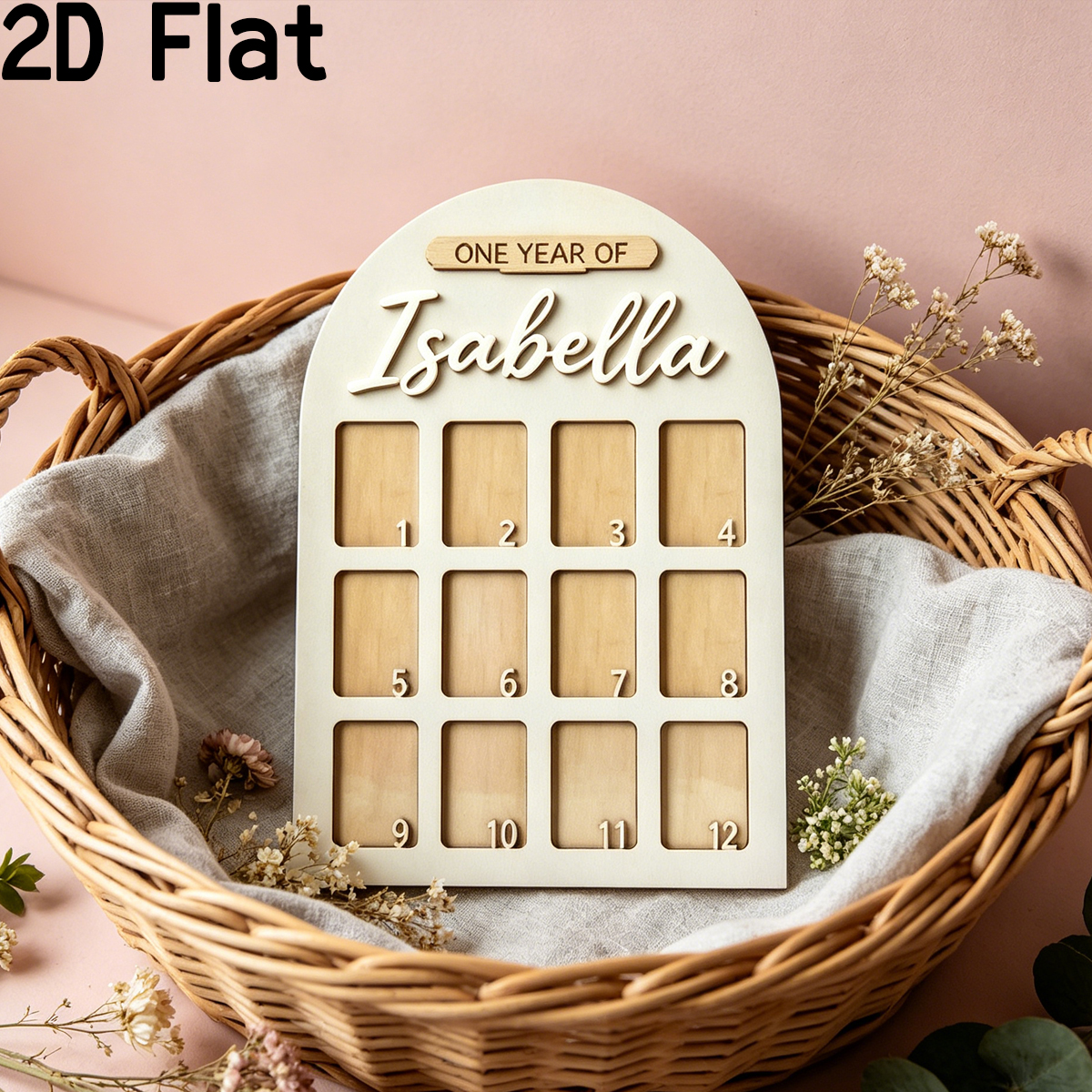 1Pc Custom Photo Record Board  - Home Decor Xmas 评论和价格