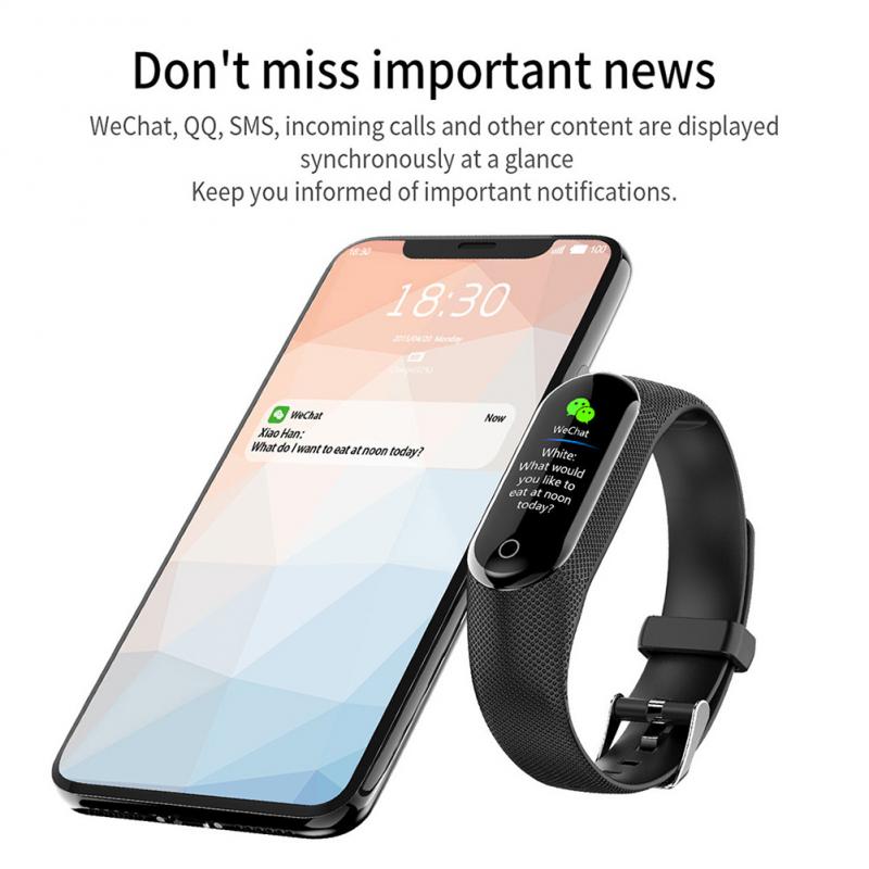 2023 New M8 Smart Bracelet Hea - Vintage Alarm Clock 评论和价格