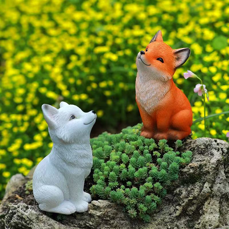Unique Nine-Tailed Fox Planter - Home Decor Garden Ideas 评论和价格