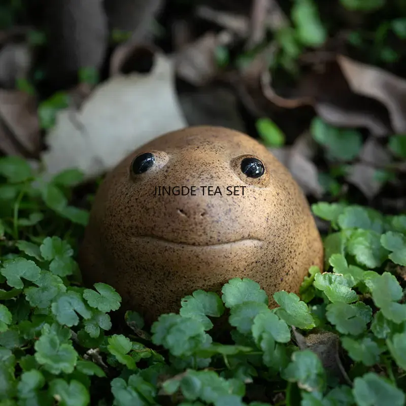 5CM Lucky Frog Tea Pet Zen Tea - Home Decor Zen Style 评论和价格