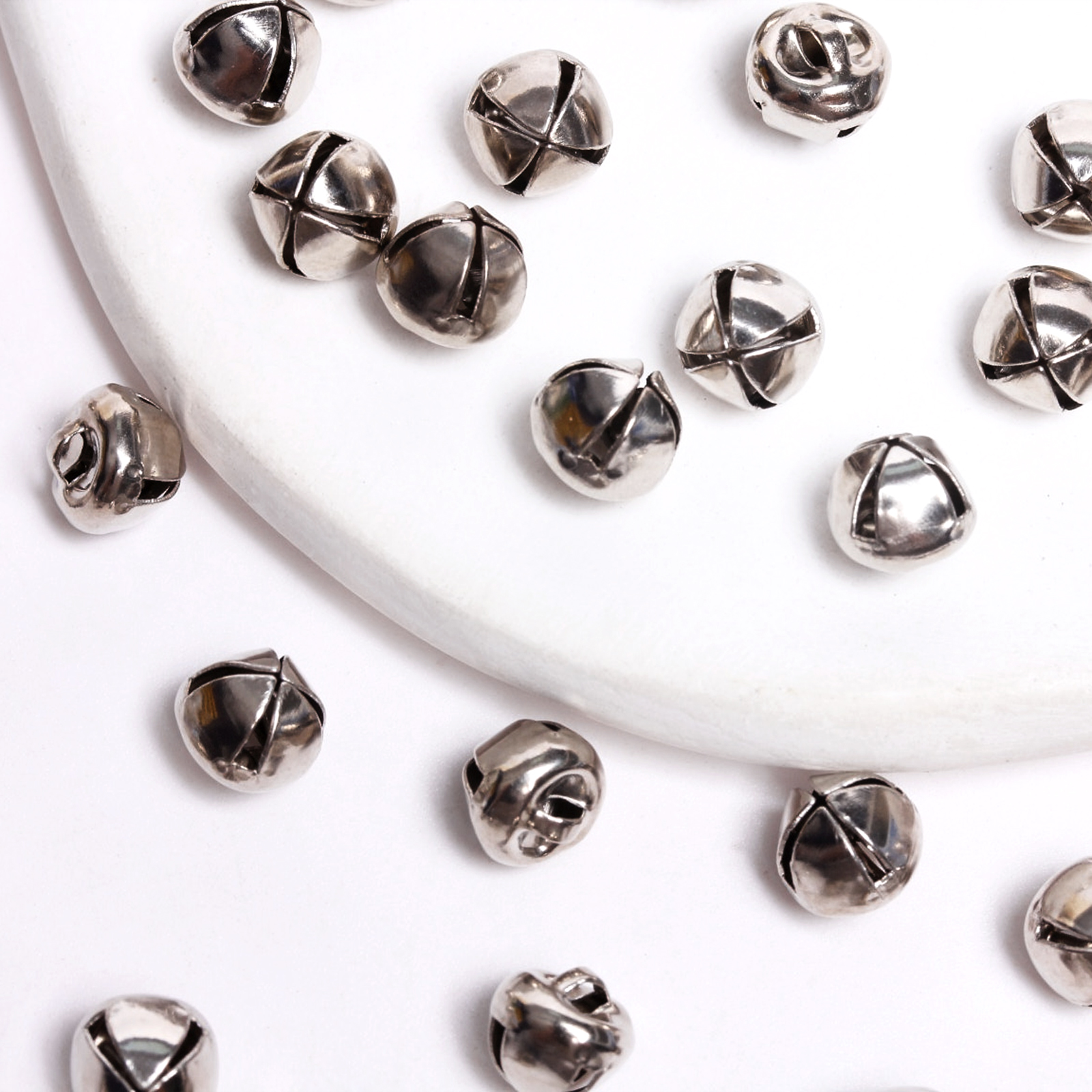 100/50Pcs/lot 6mm/8mm/10mm Gol - Home Decor Xmas 评论和价格