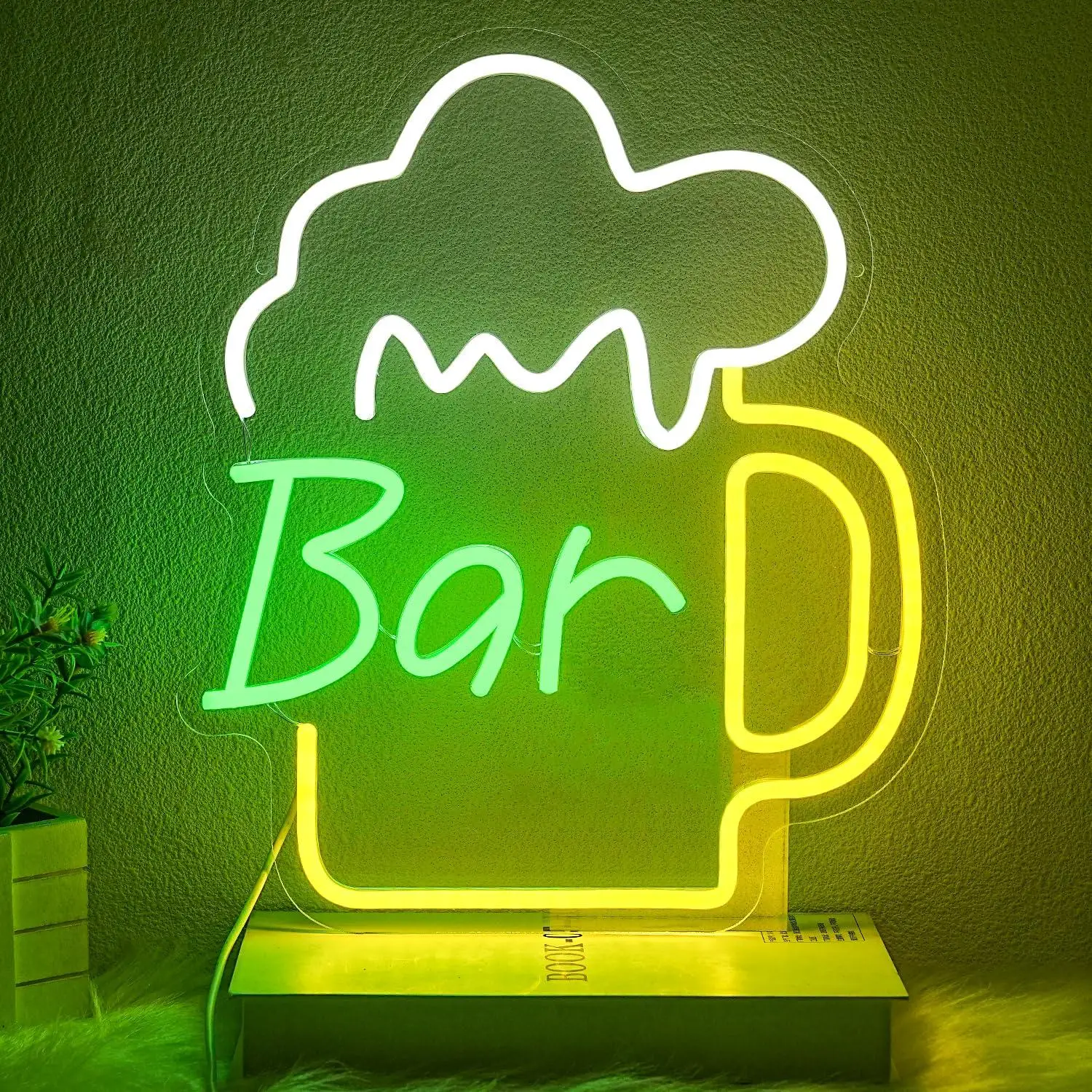 Beer Bar Neon Sign USB Dimmabl - Home Decor Light 评论和价格