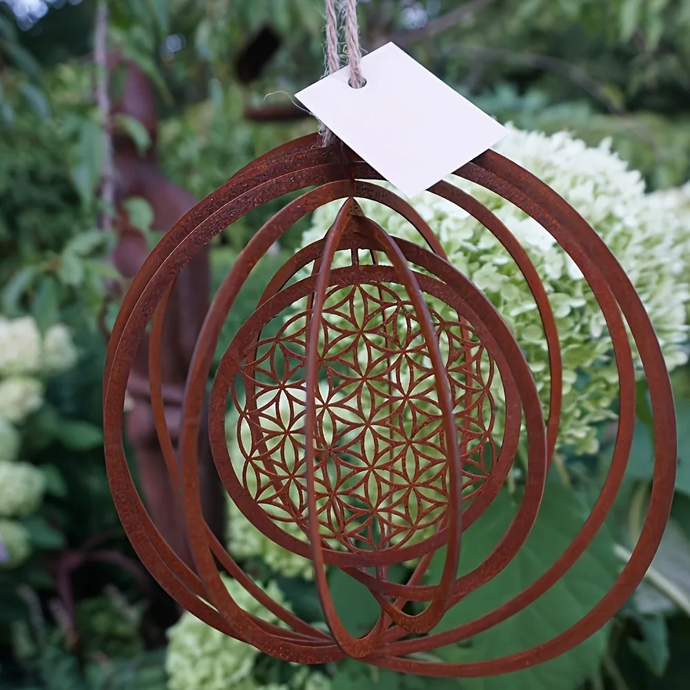 Large Size Rustic Style Metal  - Boho Wind Chimes 评论和价格