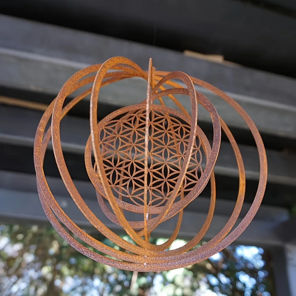 Large Size Rustic Style Metal  - Boho Wind Chimes 评论和价格