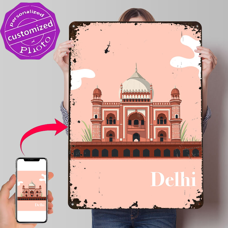 Delhi Illustration 3D Texture  - Home Decor Delhi 评论和价格