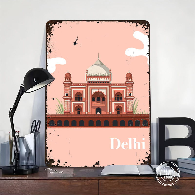 Delhi Illustration 3D Texture  - Home Decor Delhi 评论和价格
