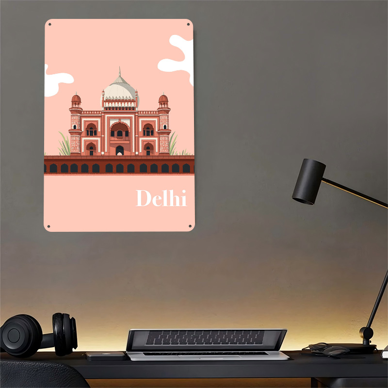 Delhi Illustration 3D Texture  - Home Decor Delhi 评论和价格