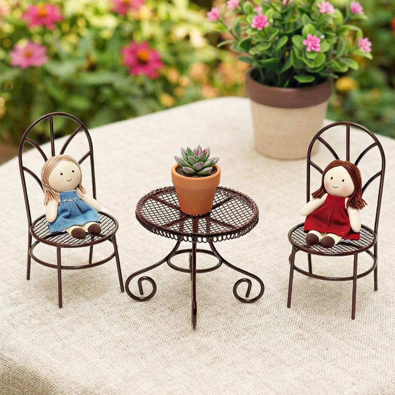 1/3Pcs Dollhouse Garden Displa - Home Decor Garden 评论和价格