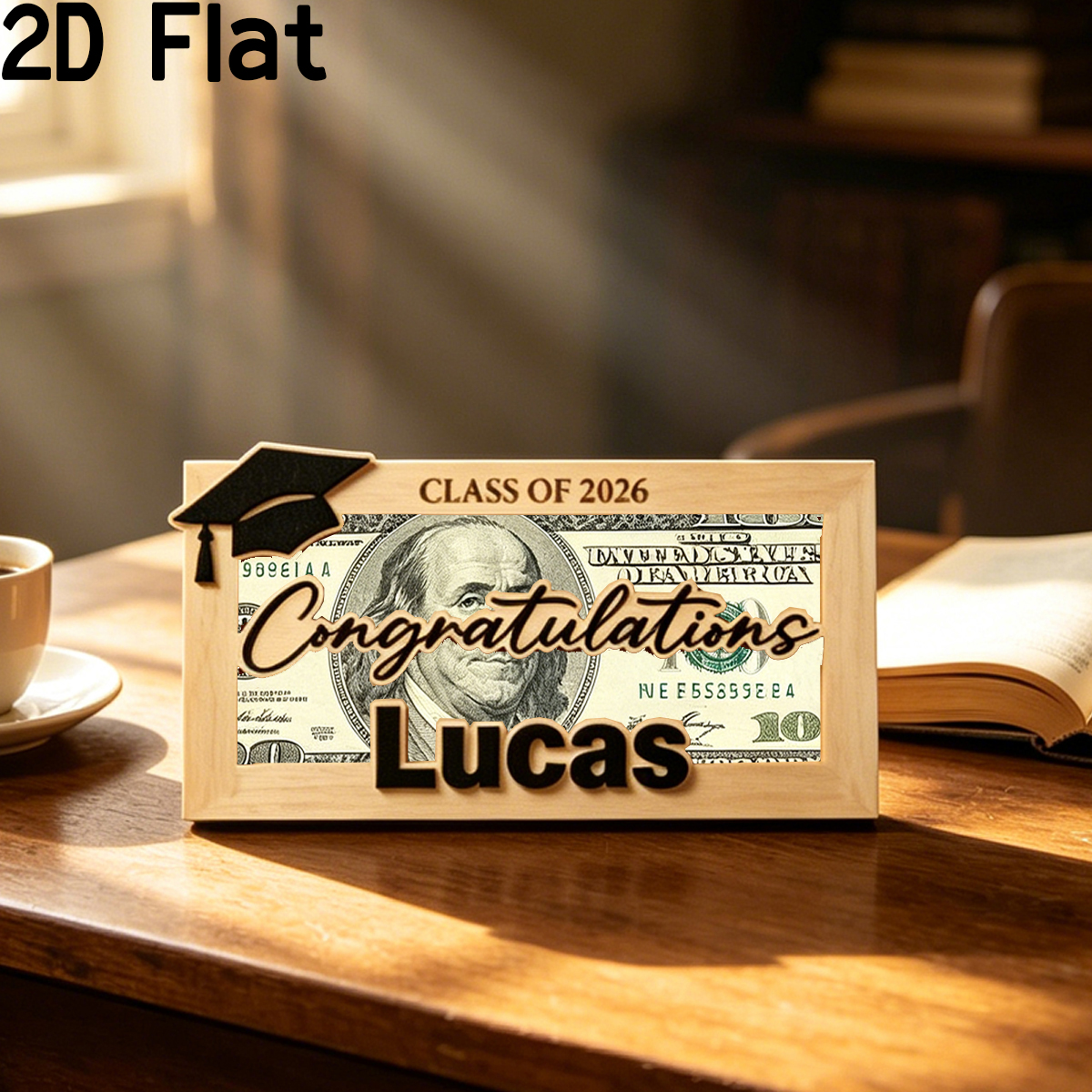 Custom Wooden Wallet/Photo Hol - Home Decor Diy 评论和价格