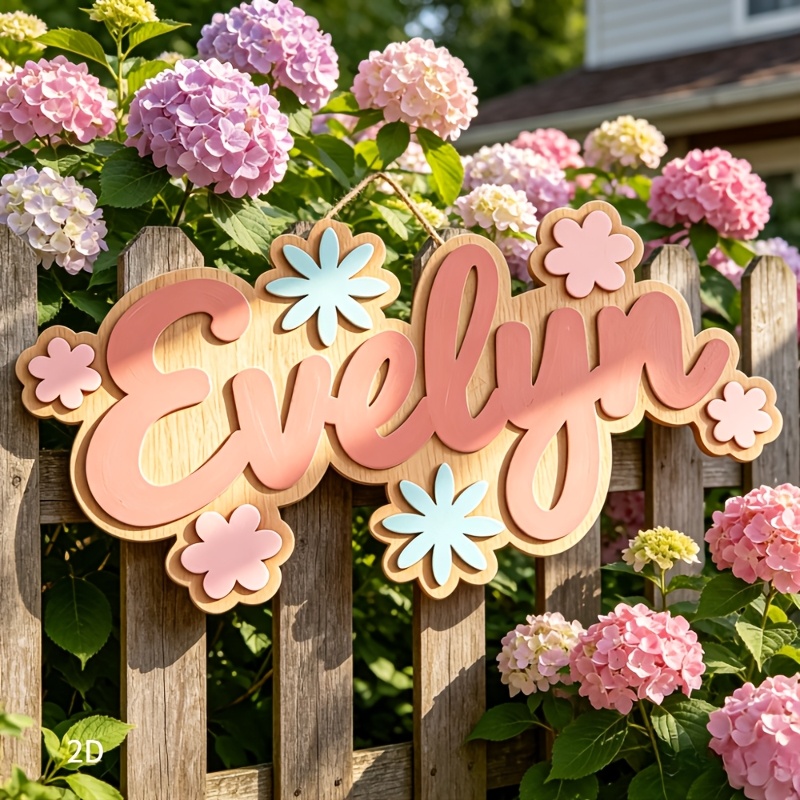 Personalized Floral Themed Nam - Home Christmas Decor 评论和价格