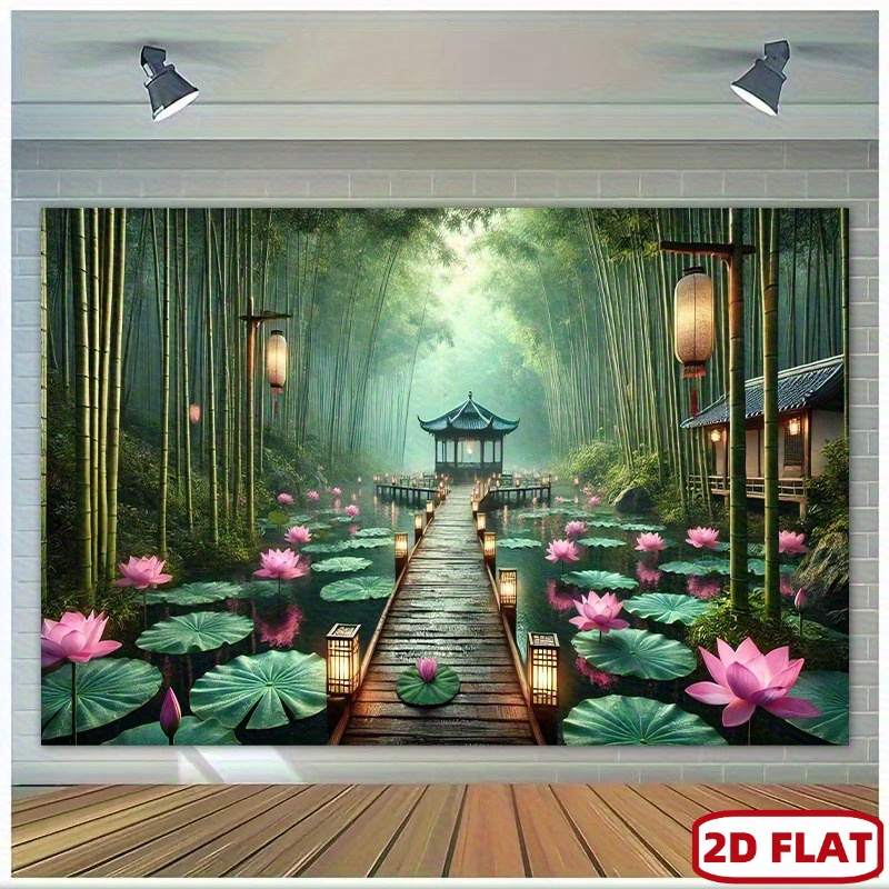 Decorative Bamboo Forest Tapes - Home Decor Zen Style 评论和价格
