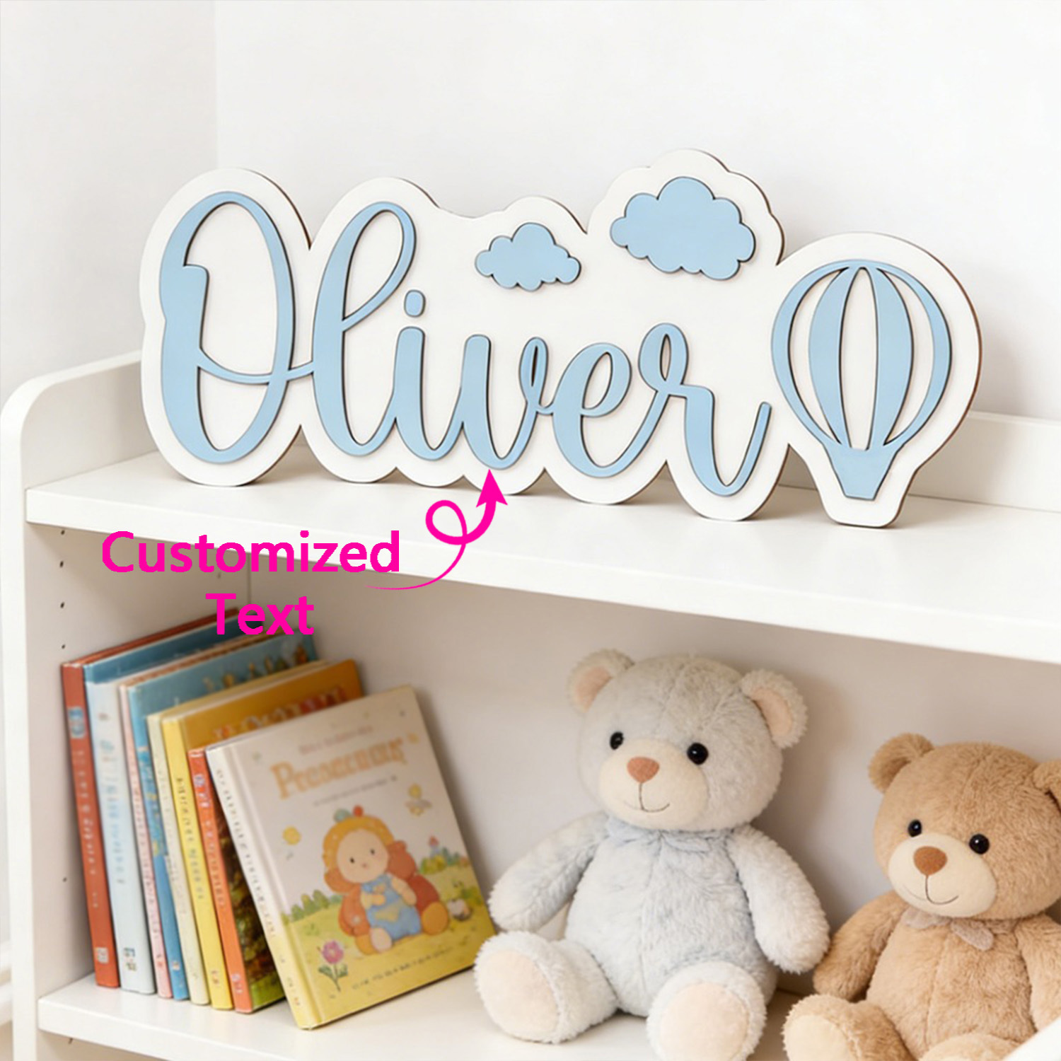 Personalized Hot Air Balloon & - Home Christmas Decor 评论和价格
