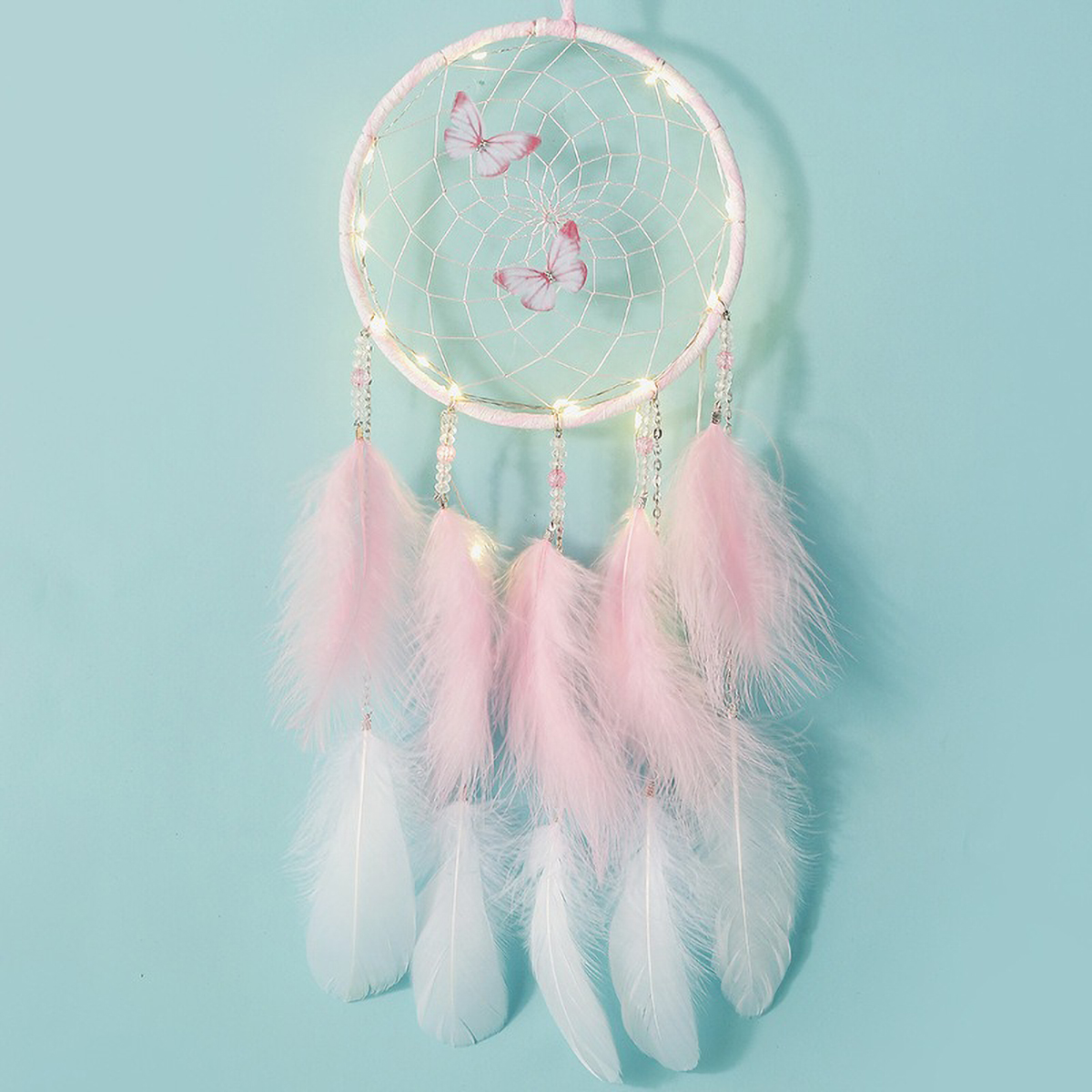 Colorful Boho Dreamcatcher - H - Boho Wind Chimes 评论和价格