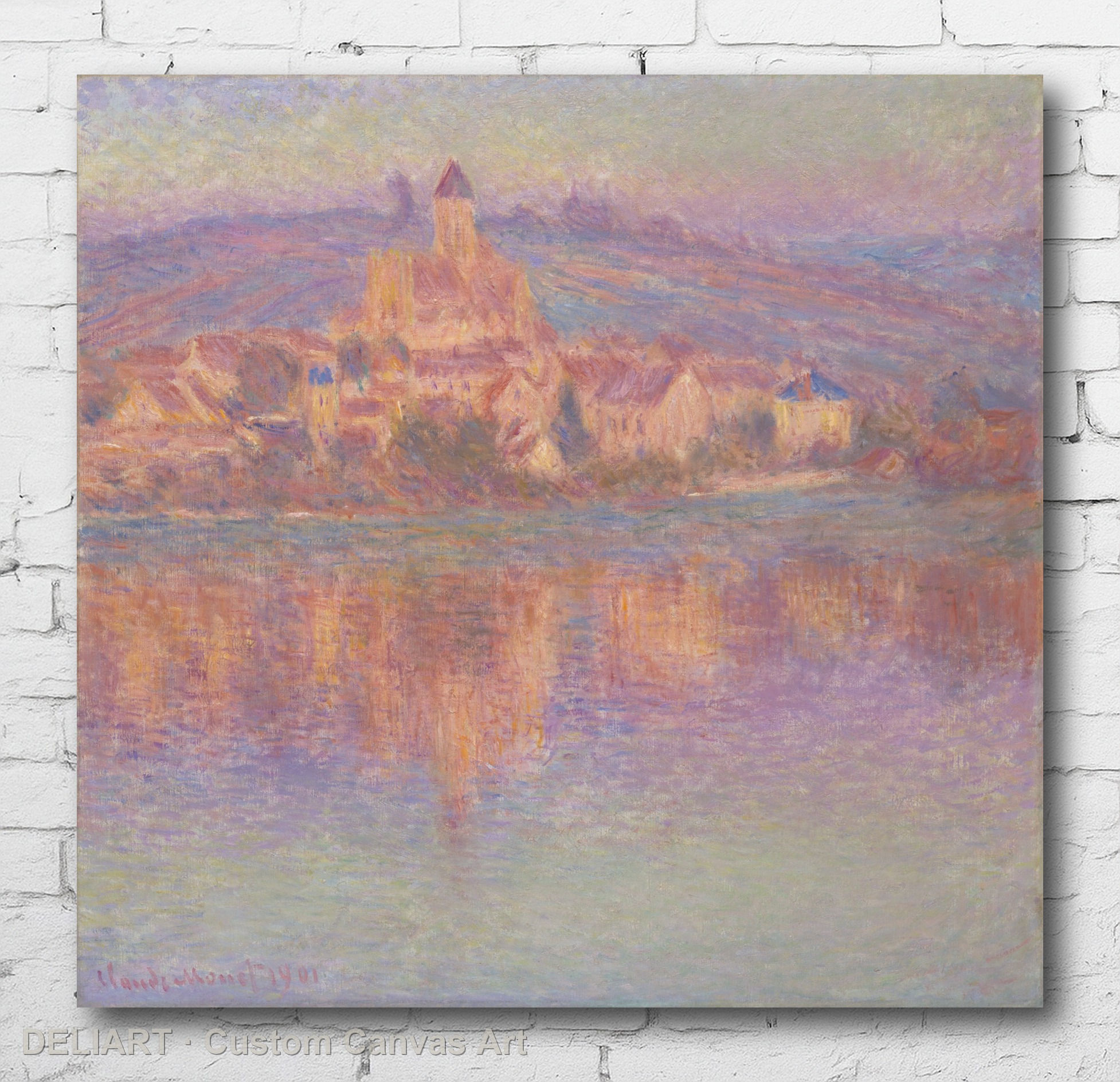 Impressionist Water Garden Ico - Home Decor Garden Ideas 评论和价格