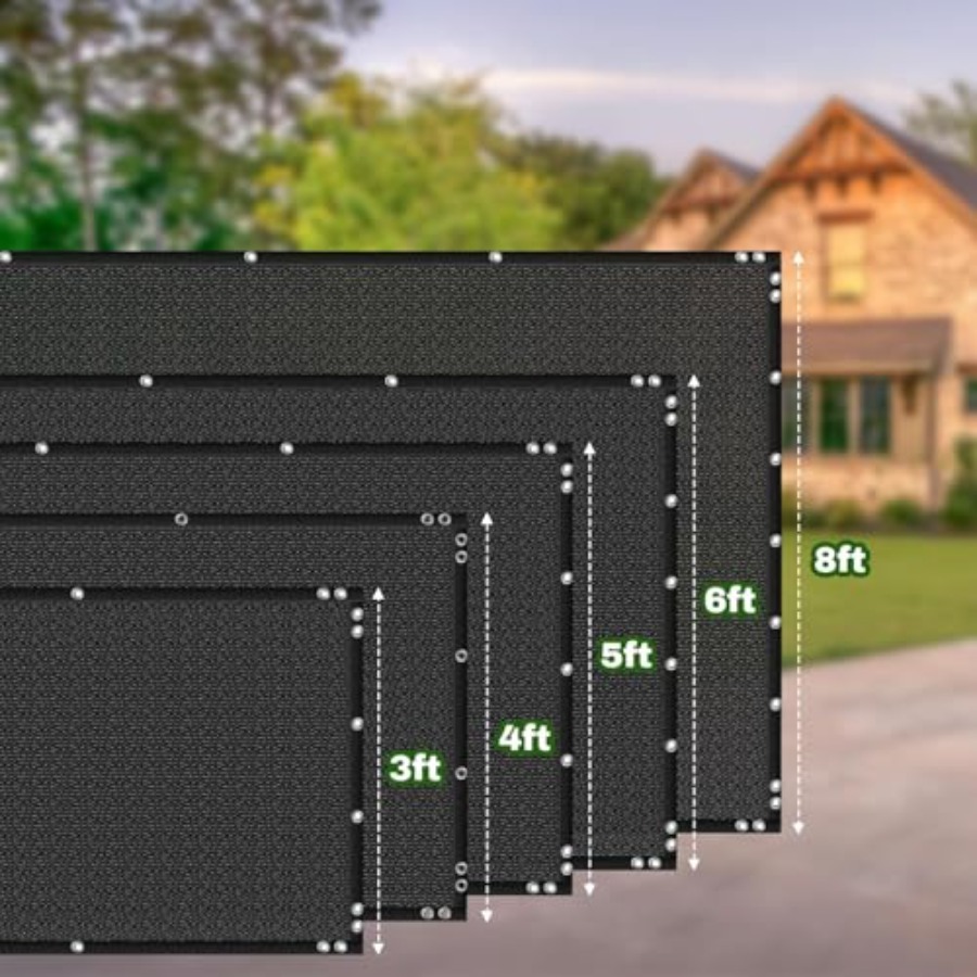Privacy Screen Fence 4Feet x 5 - Home Decor Garden 评论和价格
