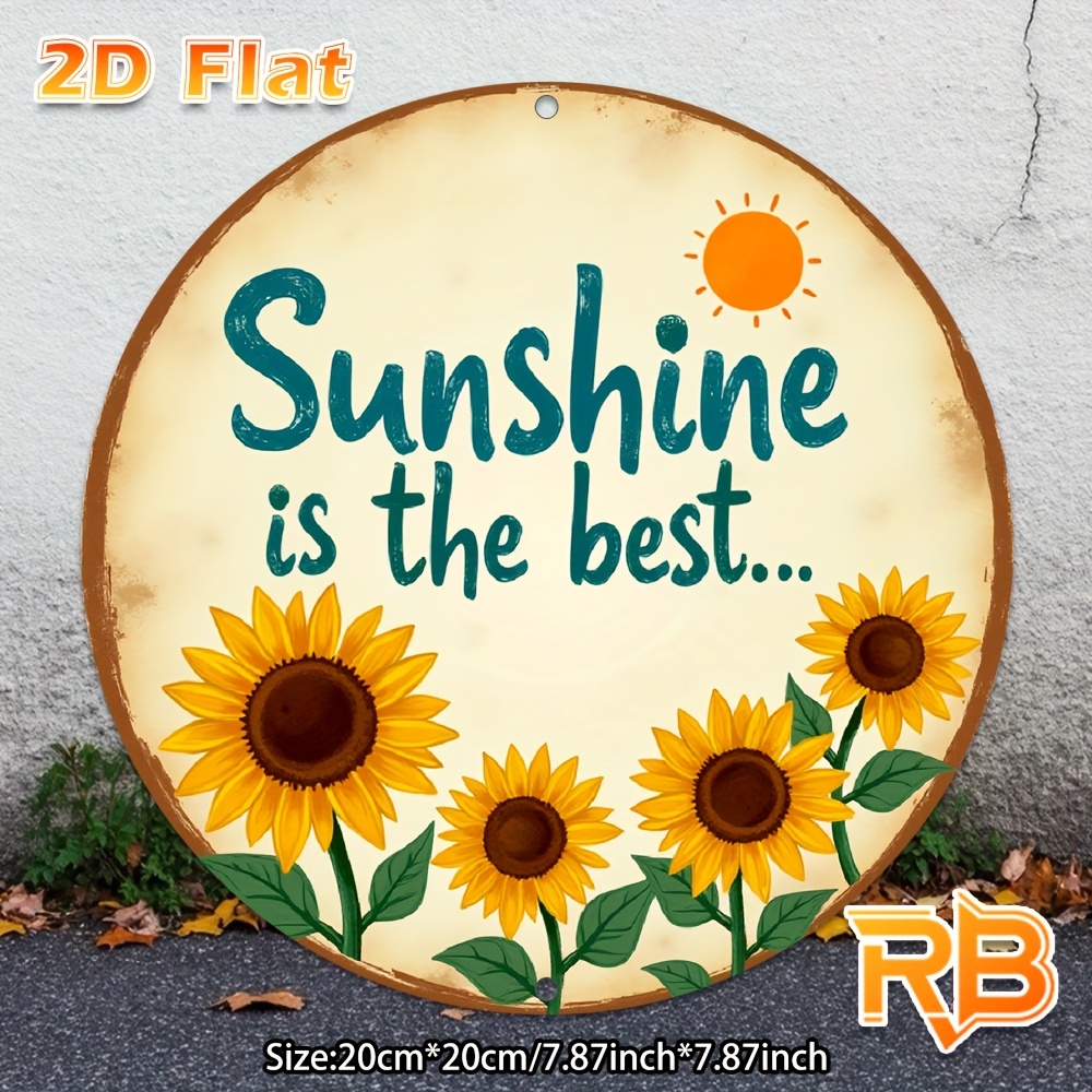 2D Flat,1pc Vintage Style Meta - Home Decor Garden Ideas 评论和价格