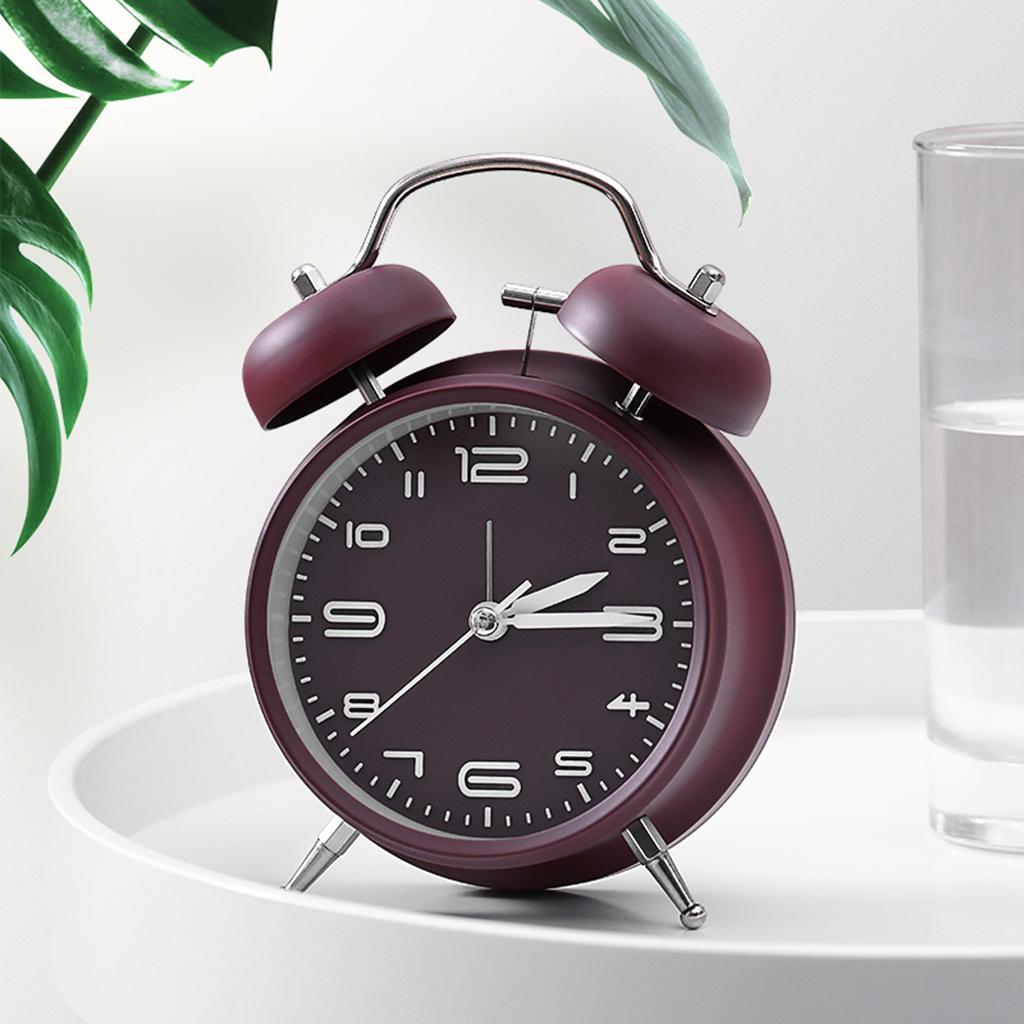 Vintage Style Wind Up Clock wi - Vintage Alarm Clock 评论和价格