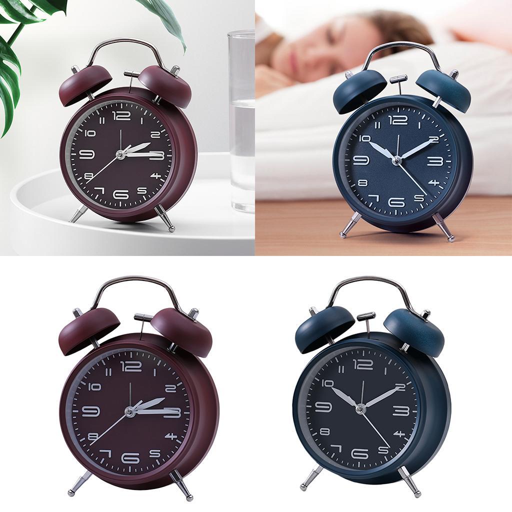 Vintage Style Wind Up Clock wi - Vintage Alarm Clock 评论和价格