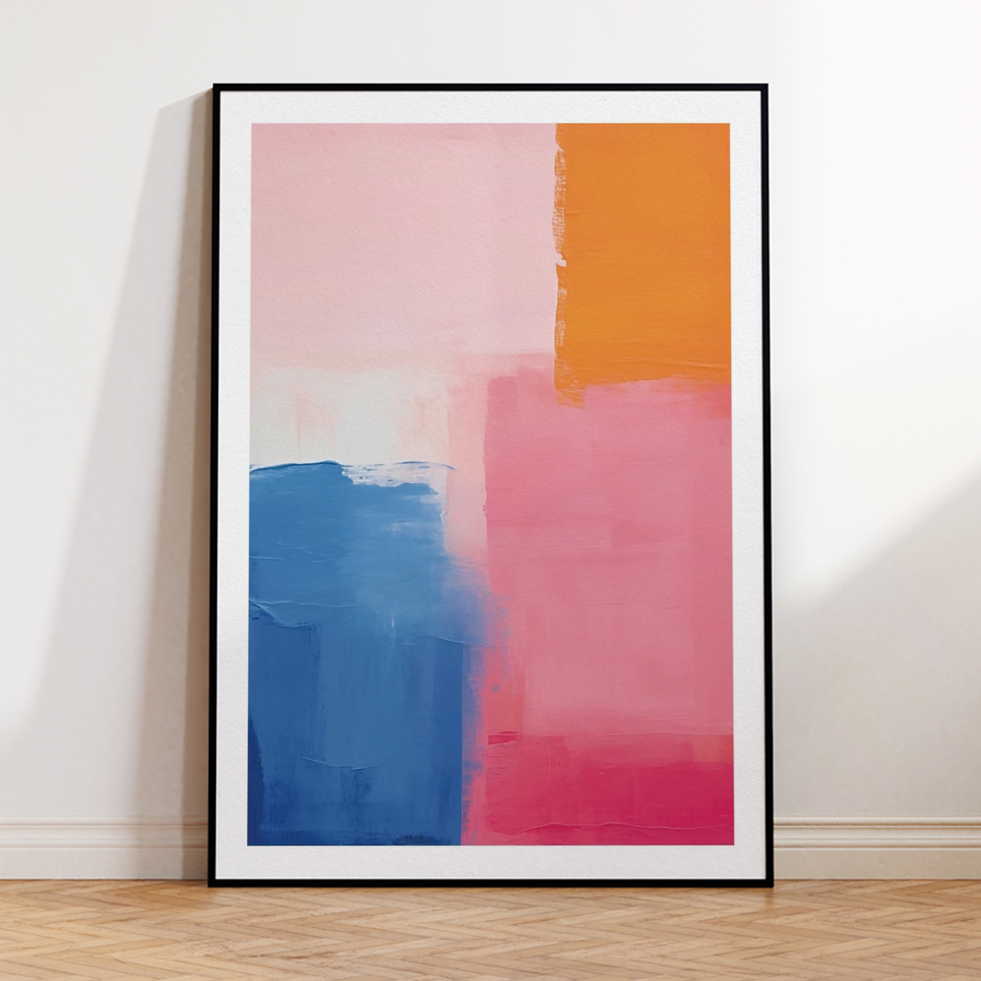 Abstract Draw Vibrant Energy W - Abstract Oil Painting 评论和价格
