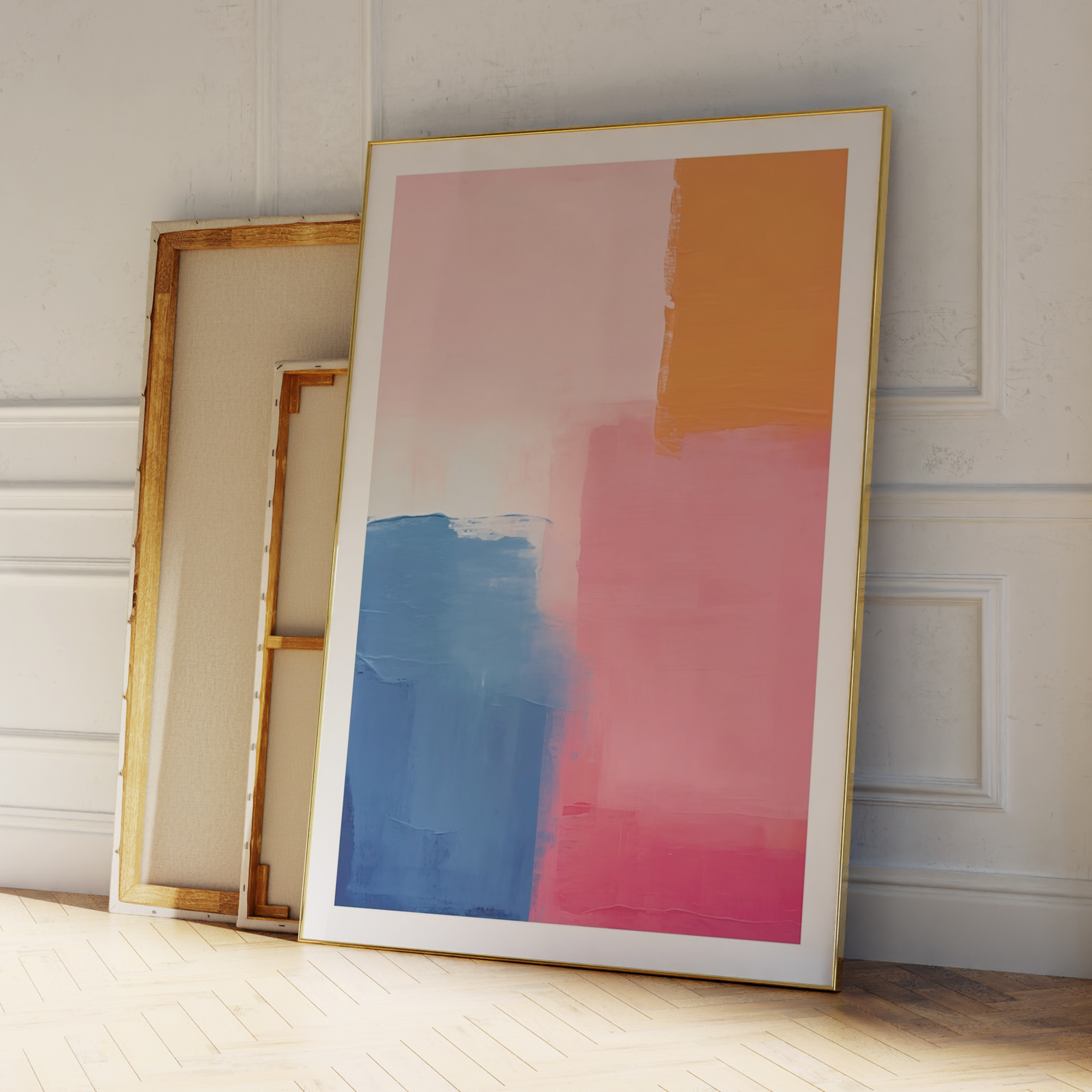 Abstract Draw Vibrant Energy W - Abstract Oil Painting 评论和价格