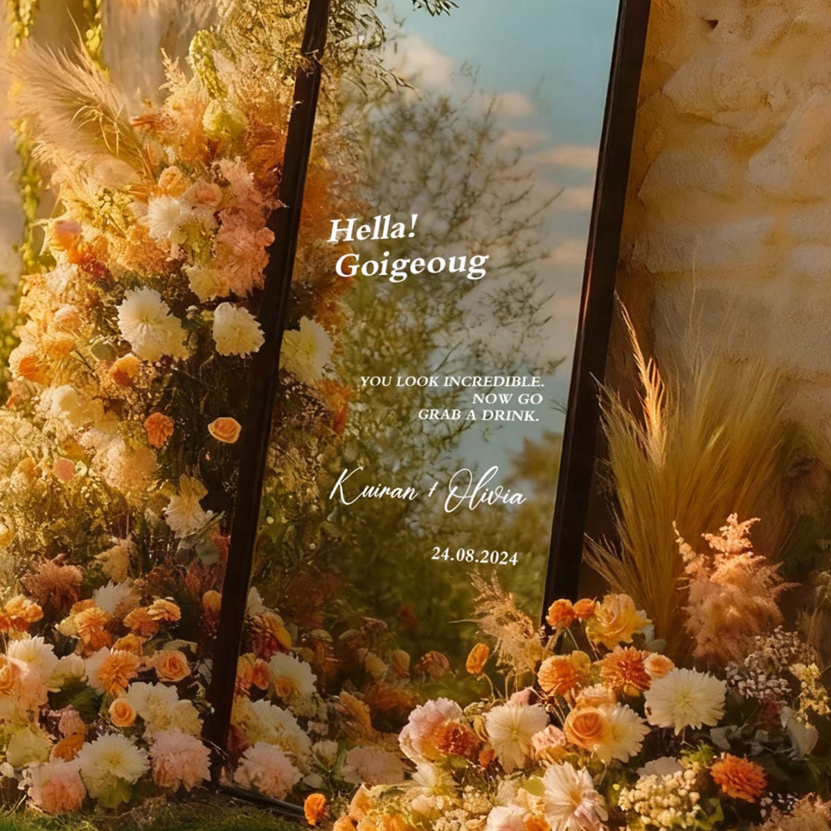 Custom Welcome Mirror Stickers - Home Decor Wall Panels 评论和价格