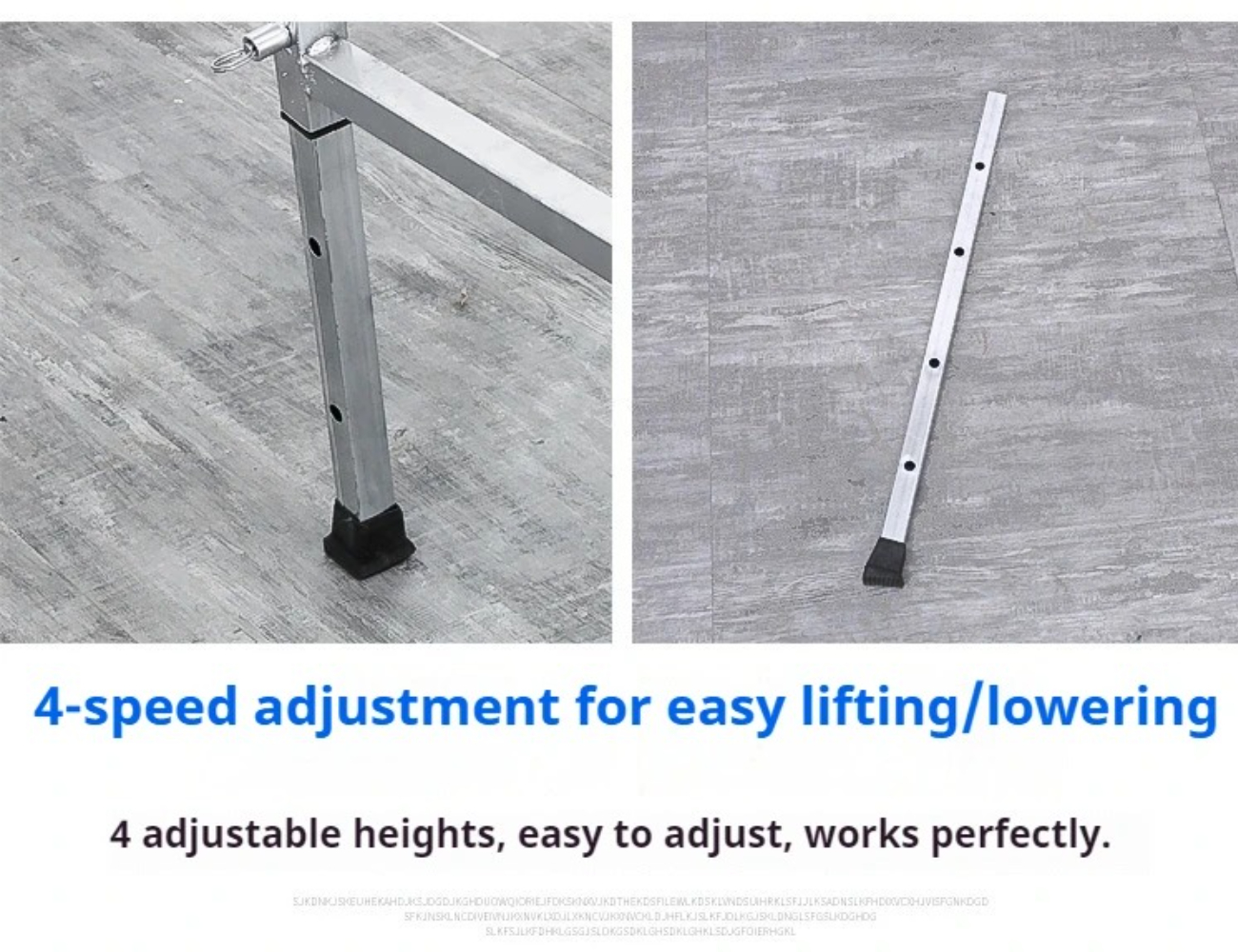Steel scaffolding, foldable la - Home Decor Garden 评论和价格