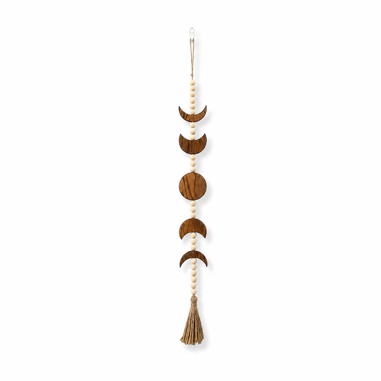 Boho Moon Phase Wall Hanging W - Boho Wind Chimes 评论和价格