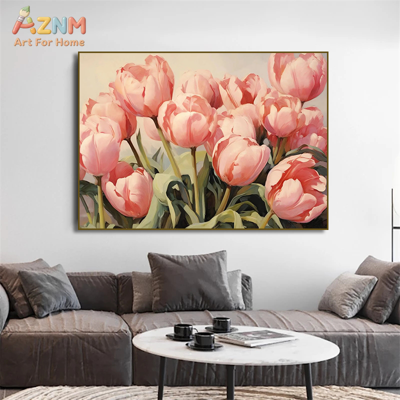 AZNM Vintage Flower Vase Canva - Home Decor Vase With Flowers 评论和价格