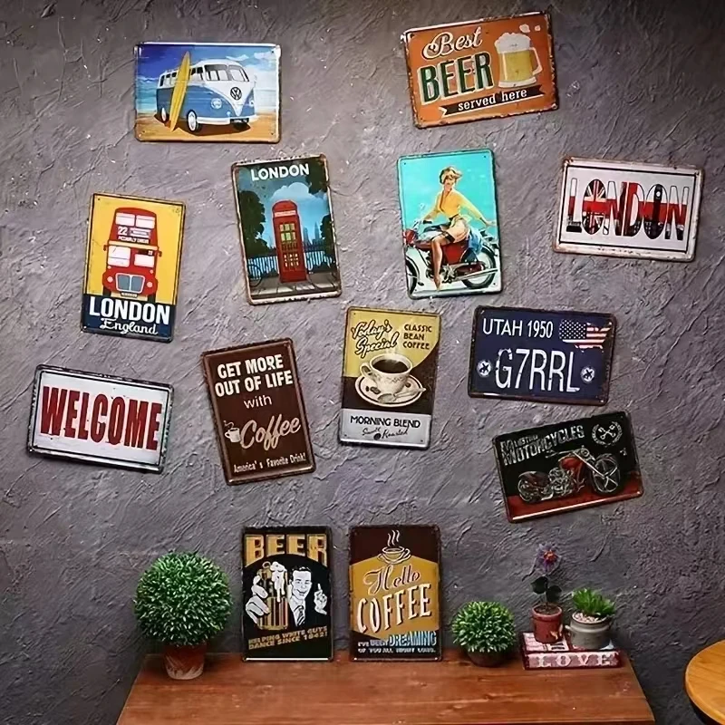 Vintage-Inspired Humorous Meta - Home Decor Garden Ideas 评论和价格